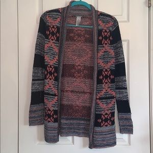 Patterned Cardigan